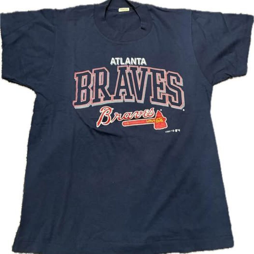 Vintage Atlanta Braves Kids T-shirt - Size 14 - 16